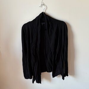GAP Black Open-Front Lightweight Cardigan